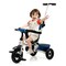 Folding Tricycle Baby Stroller with Reversible Seat and Adjustable Canopy